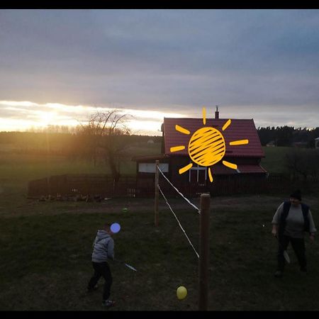 Wczasy Na Kaszubach U Hani Wiele Exterior foto