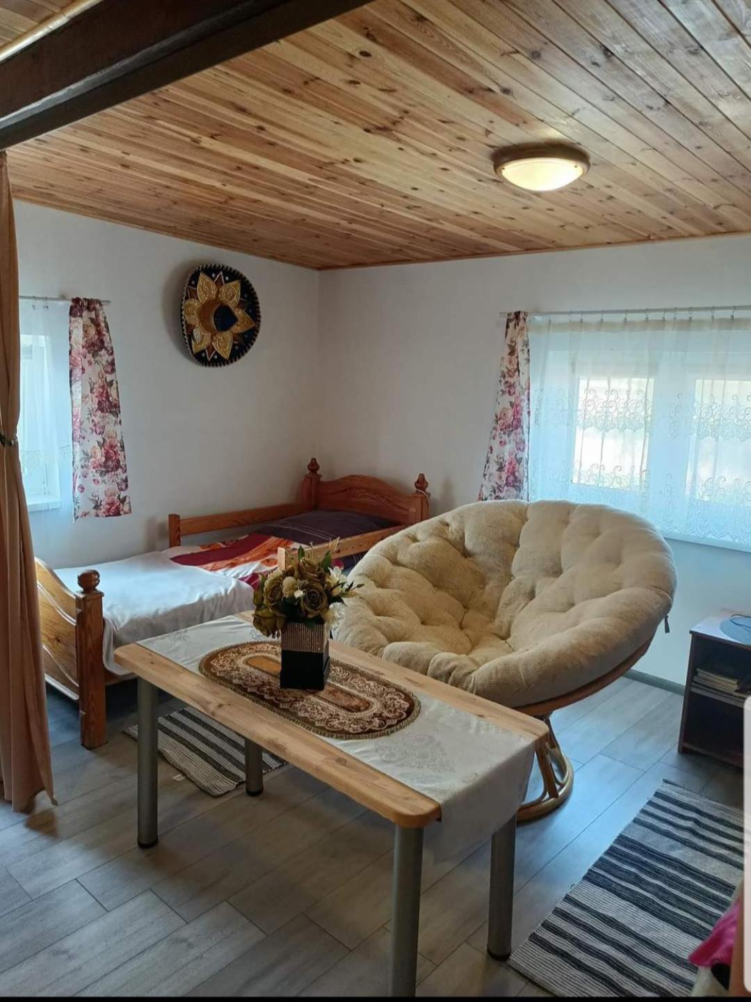 Wczasy Na Kaszubach U Hani Wiele Exterior foto