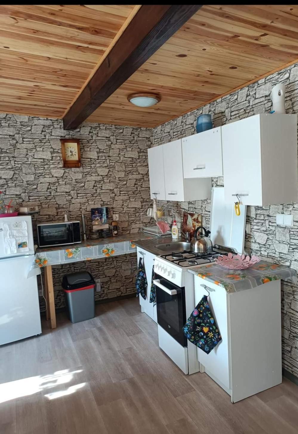 Wczasy Na Kaszubach U Hani Wiele Exterior foto