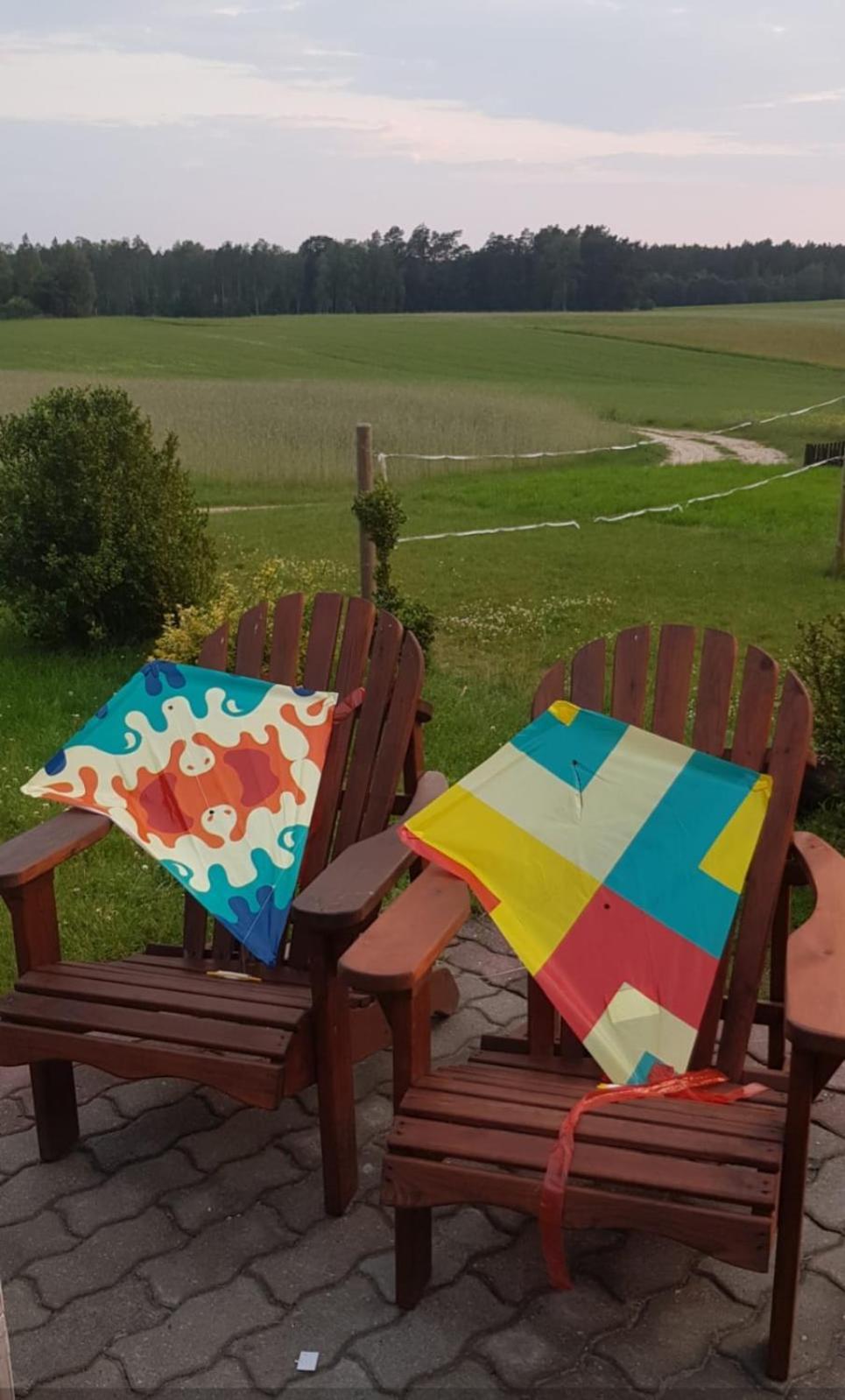 Wczasy Na Kaszubach U Hani Wiele Exterior foto