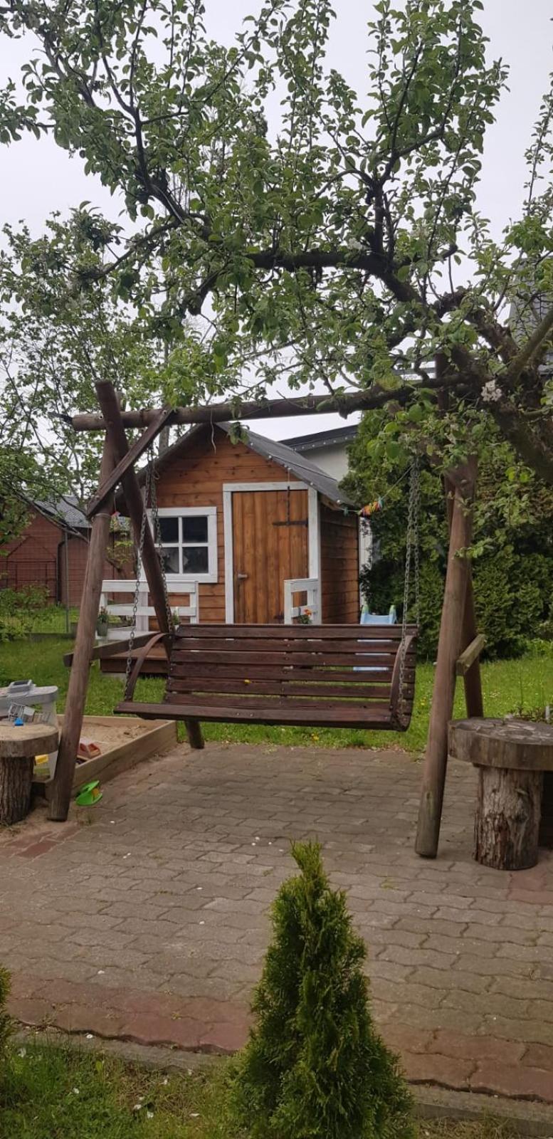 Wczasy Na Kaszubach U Hani Wiele Exterior foto